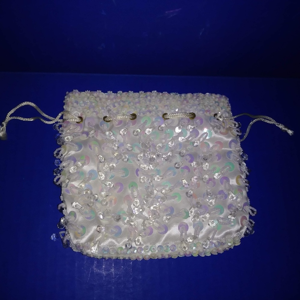 Vintage Australian Crystal and Sequence Purse